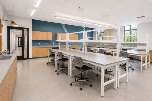 Merrimack College Palmisano Science Laboratory - North Wing First Floor